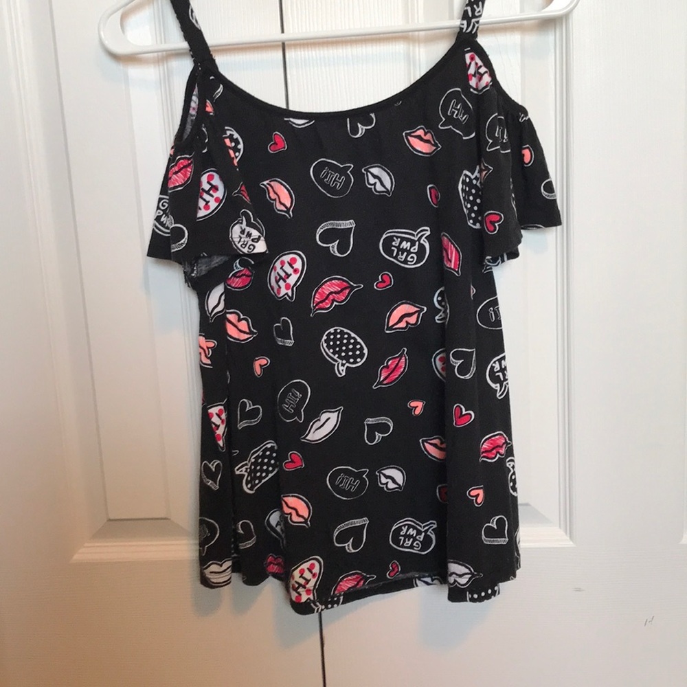 💞off shoulder kids blouse💞